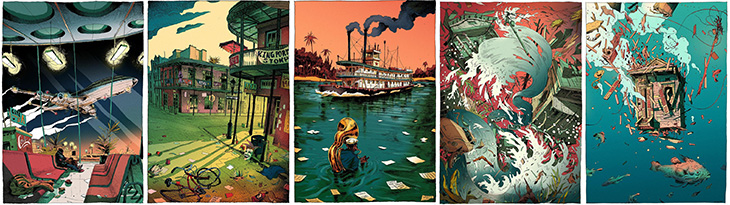Olivier Bonhomme WallPapper 3200 x 900